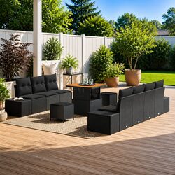 Practical 10-Piece Outdoor Sofa Set for Any Gathering