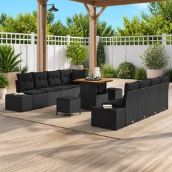 Versatile 11-Piece Garden Sofa Set for Outdoor Gatherings