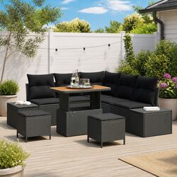 Ideal 8-Piece Modular Sofa Set for Your Patio