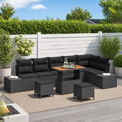 Versatile 9-Piece Outdoor Sofa Set for Any Setting