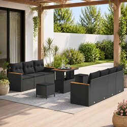 Practical 10-Piece Outdoor Sofa Set for Your Relaxation Needs