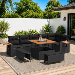 Versatile 9-Piece Outdoor Sofa Set for Any Home Setup