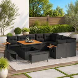Practical 12-Piece Outdoor Sofa Set for Any Space
