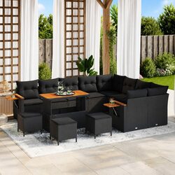 Versatile 13-Piece Sofa Set for Garden and Balcony Use