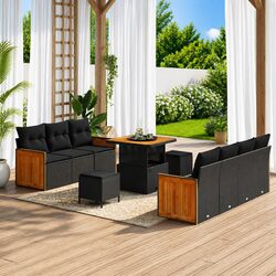 Versatile 10-Piece Outdoor Sofa Set for Any Space