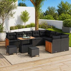 Practical 12-Piece Sofa Set for Your Outdoor Living Areas
