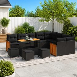 Versatile 13-Piece Garden Sofa Set for Any Outdoor Area