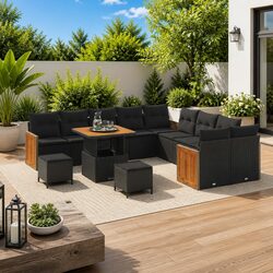 Versatile 13-Piece Outdoor Sofa Set for Any Setting