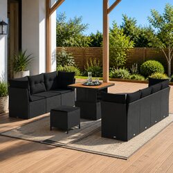 Versatile Modular Garden Sofa Set for Any Outdoor Setting