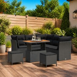 Versatile 8-Piece Sofa Set for Your Outdoor Gatherings