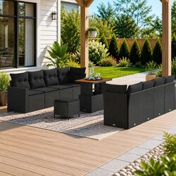 Practical Modular Garden Sofa Set for Any Outdoor Space