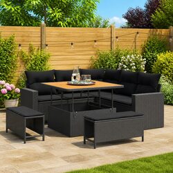 Perfect 9-Piece Outdoor Sofa for Your Patio or Garden