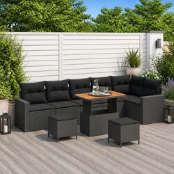 Practical 11 Piece Outdoor Sofa Set for Versatile Spaces