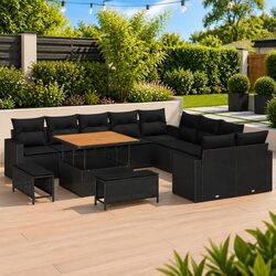 17-Piece Modular Sofa Set for Various Outdoor Environments