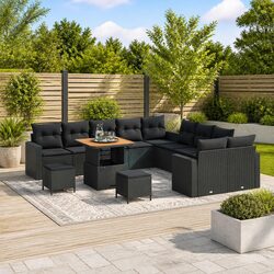 Flexible 17-Piece Outdoor Garden Sofa Set for Any Space