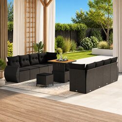 Versatile 11-Piece Garden Sofa for Outdoor Gatherings