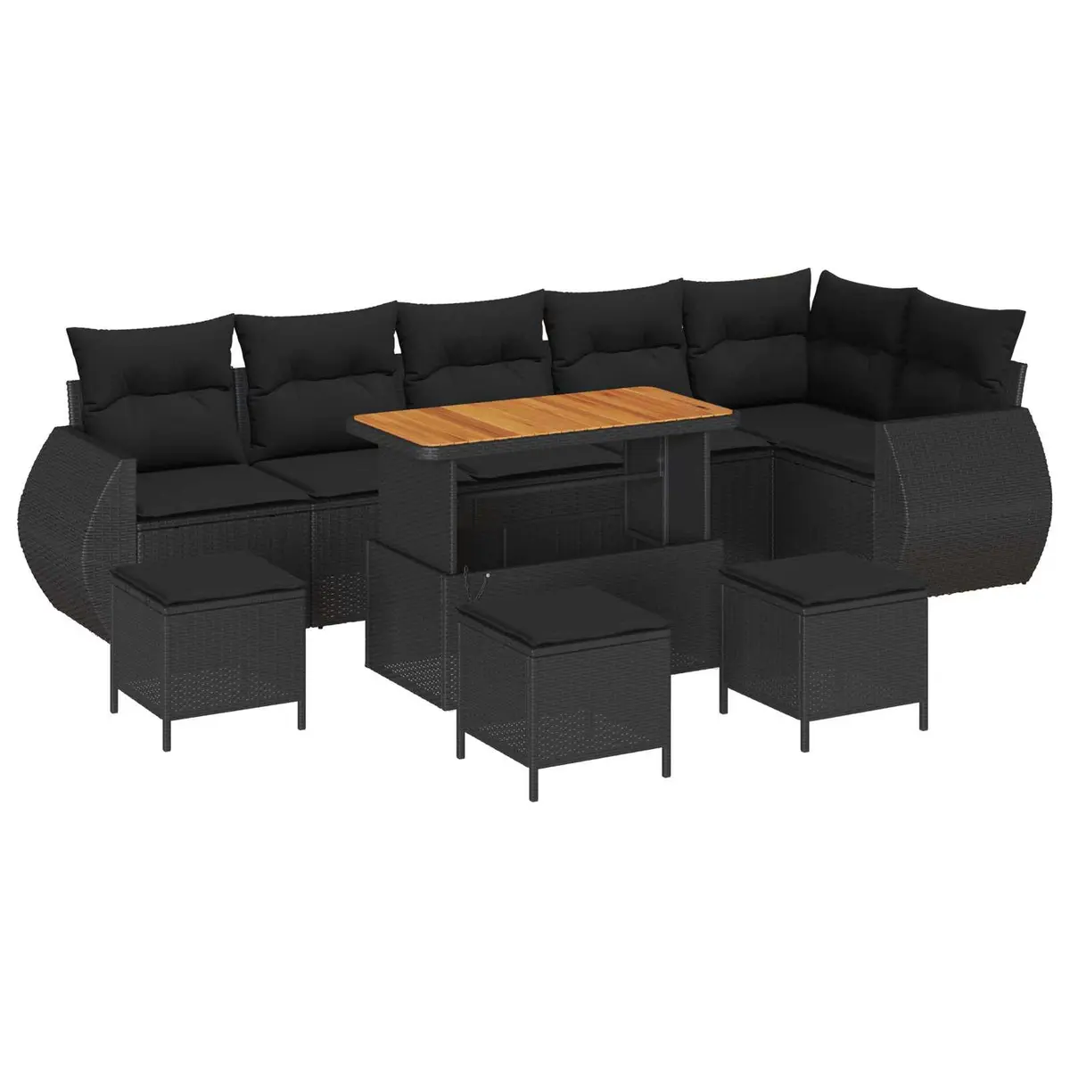 Modular Sofa Set for Outdoor Gatherings