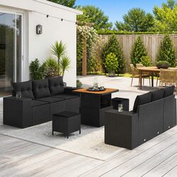 Versatile Outdoor Seating: Modular Garden Sofa Set