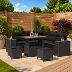 Functional 8-Piece Modular Sofa Set for Your Patio