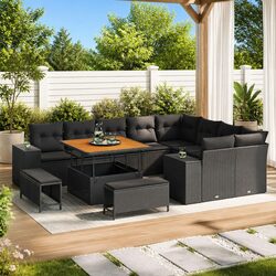 Versatile Modular Garden Sofa Set for Outdoor Gatherings