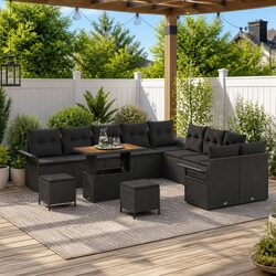 Versatile 13-Piece Outdoor Sofa Set for Your Home