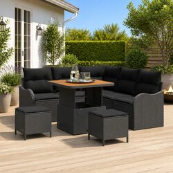 Functional 8-Piece Garden Sofa Set for Your Outdoor Space