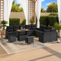 Practical 13-Piece Sofa Set for Gardens and Patios