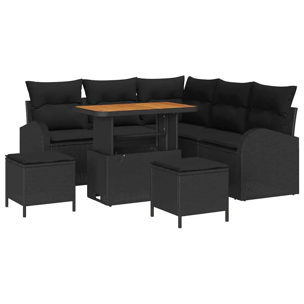 8-Piece Modular Sofa Set for Outdoor Living