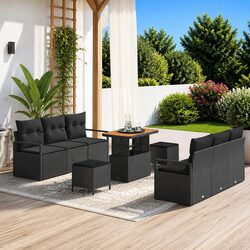 Versatile 9 Piece Outdoor Sofa Set for Relaxing & Entertaining