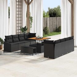 Practical 11-Piece Outdoor Sofa Set for Patios and Gardens