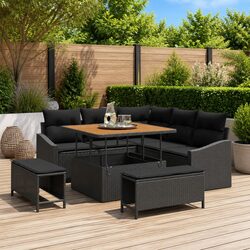 Practical 8-Piece Sofa Set for Outdoor Use