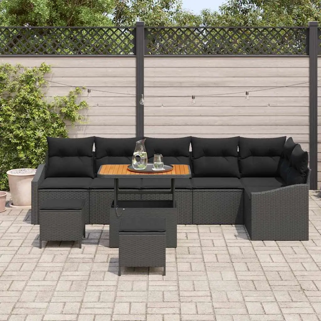 9-Piece Outdoor Sofa Set for Relaxation