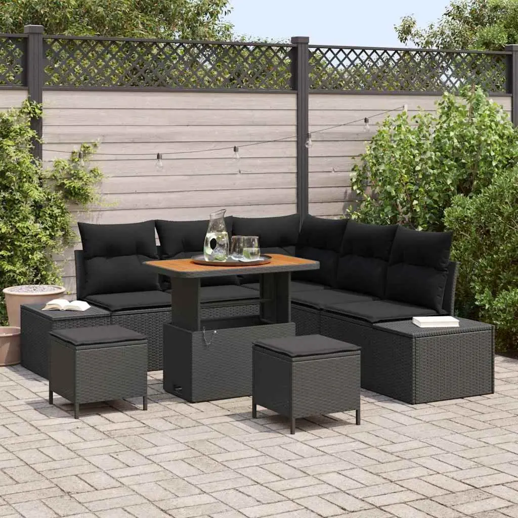 8-Piece Outdoor Garden Sofa Set for Relaxation