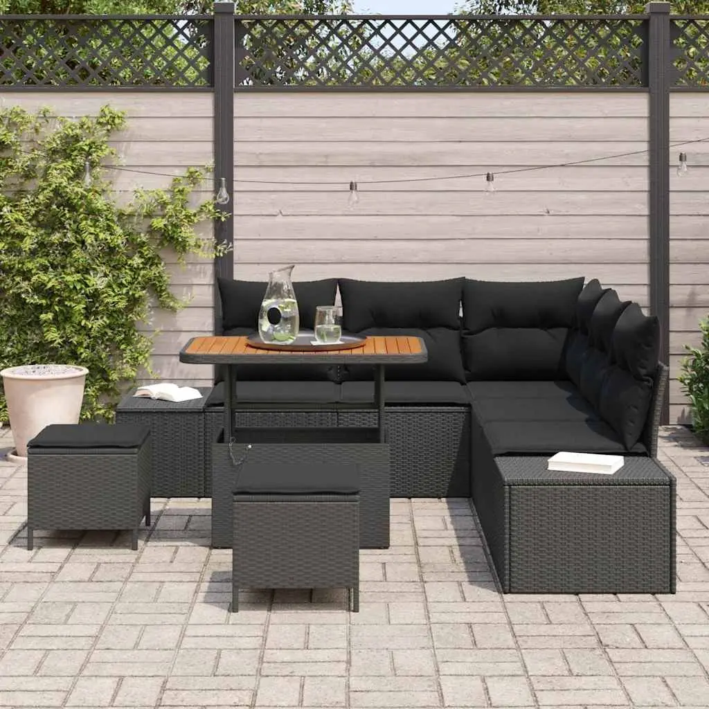 8-Piece Outdoor Garden Sofa Set for Relaxation