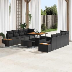 Versatile 11-Piece Modular Garden Sofa for Any Outdoor Area