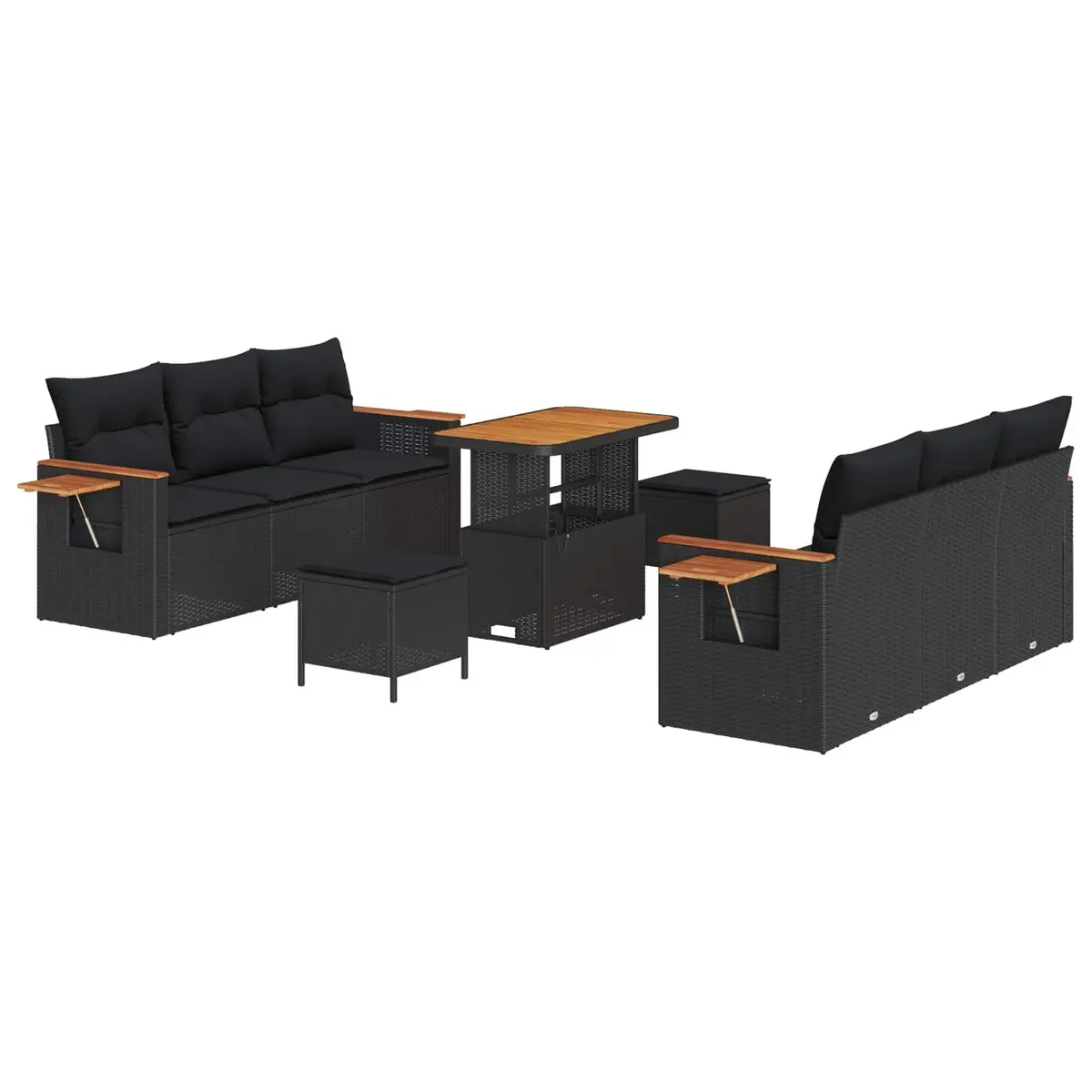11-Piece Sofa Set for Outdoor Relaxation