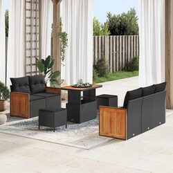 Versatile 10-Piece Modular Sofa Set for Outdoor Relaxation