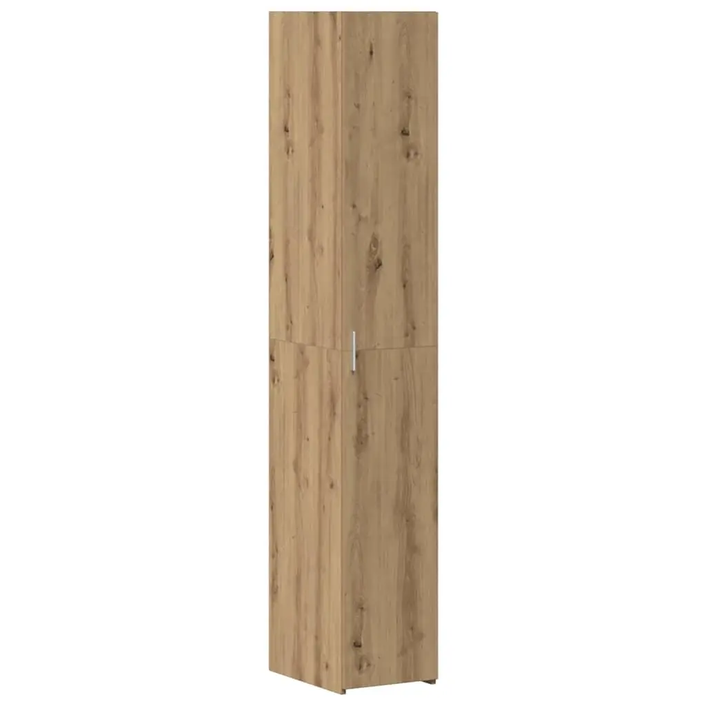 Highboard Engineered Wood 30 x 42.5 x 185 cm Brown Minimalist Storage Cabinet