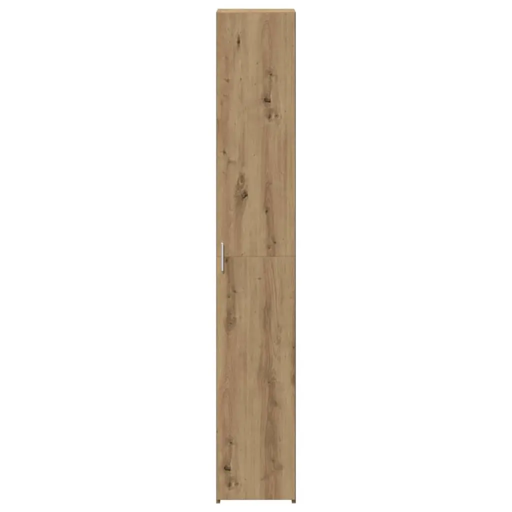 Highboard Engineered Wood 30 x 42.5 x 185 cm Brown Minimalist Storage Cabinet