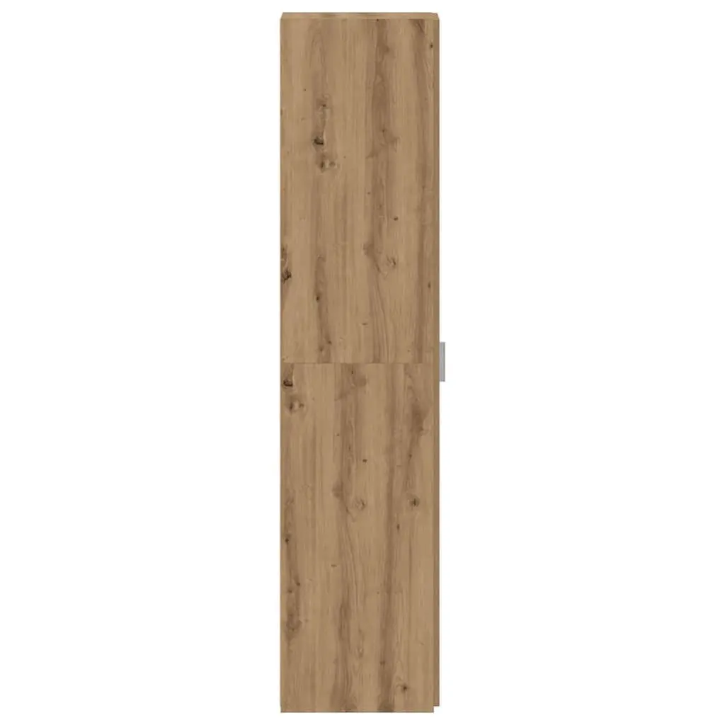Highboard Engineered Wood 30 x 42.5 x 185 cm Brown Minimalist Storage Cabinet