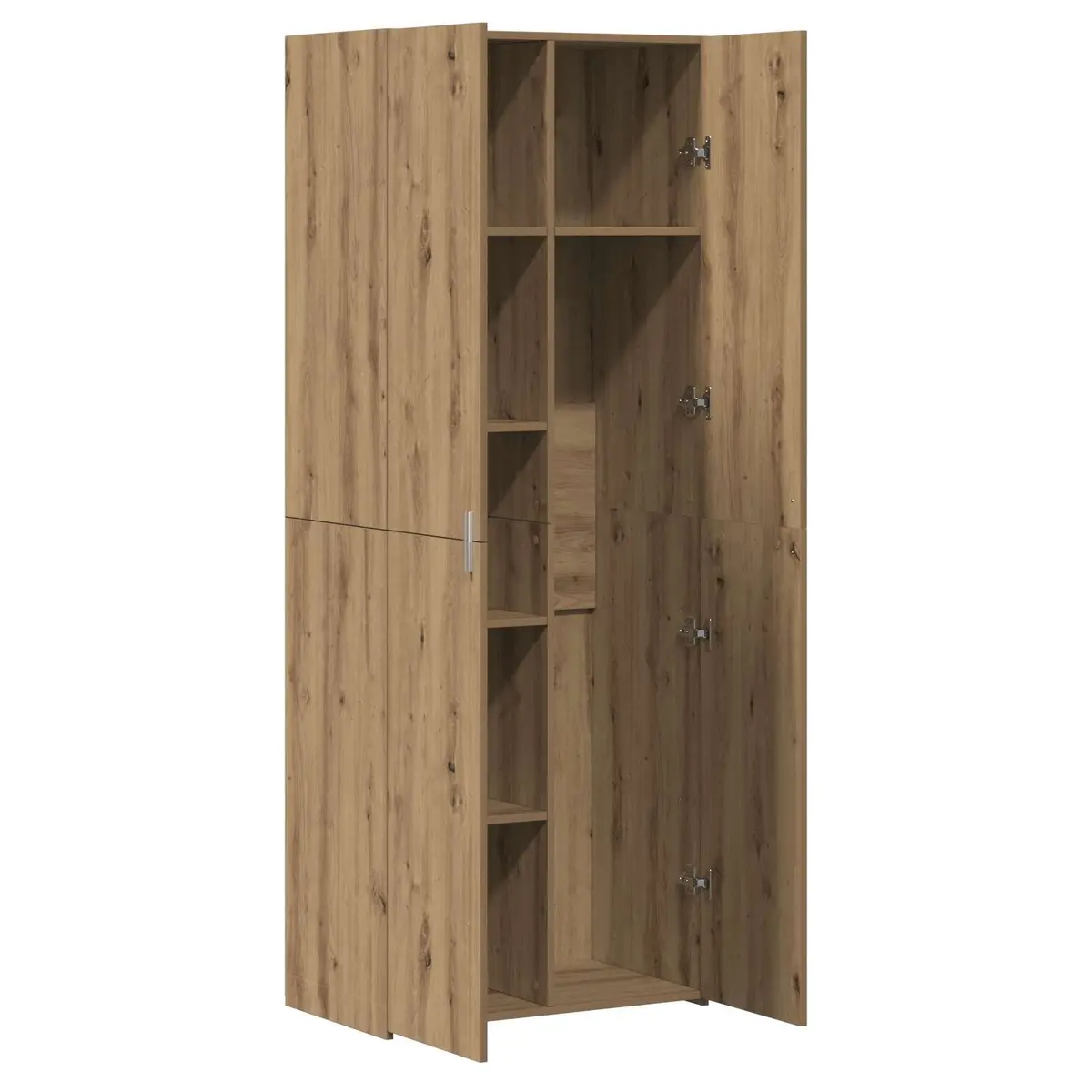 Rustic Highboard Buffet Cabinet for Home Use 70cm