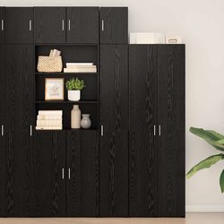 Practical Storage Solutions with 2-Piece Cabinet Set