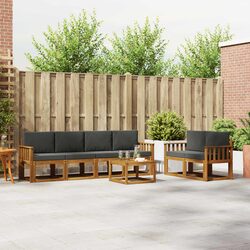 Versatile 7-Piece Outdoor Sofa Set for Patios