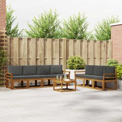 Practical 8-Piece Sofa Set for Versatile Outdoor Use