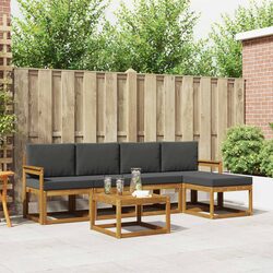 Versatile 6-Piece Outdoor Sofa Set for Garden or Patio Use
