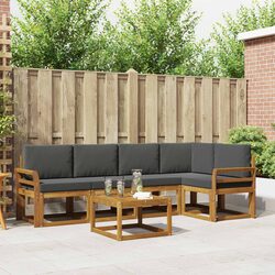 Versatile 6-Piece Outdoor Sofa Set for Your Backyard