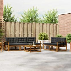 Versatile Outdoor Sectional Sofa Set – 6 Pieces