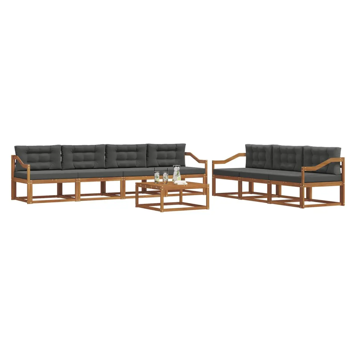 Outdoor Sectional Sofa Set for Entertaining