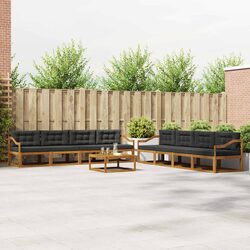 Practical 9-Piece Outdoor Sectional for Any Space