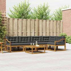 Practical 6-Piece Outdoor Sectional Sofa Set for Any Setting